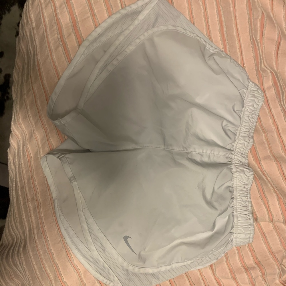 Size small Nike white shorts